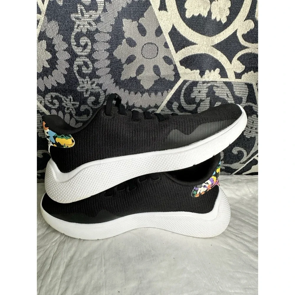 ADIDAS WOMENS PUREMOTION CLOUDFORM COMFORT RUNNING SHOES MULTICOLOR SIZE 8 - Picture 10 of 11